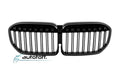 Grile duble iluminate compatibile cu BMW Seria 7 G11 G12 Facelift (20-22) Negru lucios cu LED