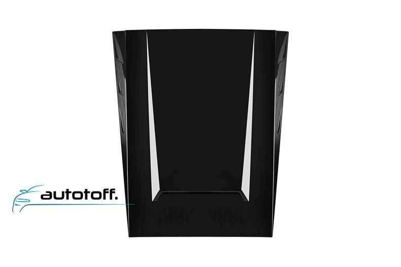 Ornament capota Mercedes W463 compatibila cu G-Class W463 (1989-2017) Negru lucios