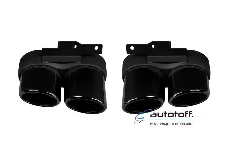 Difuzor bara spate Audi A6 C8 (2018+) model S6 Negru lucios