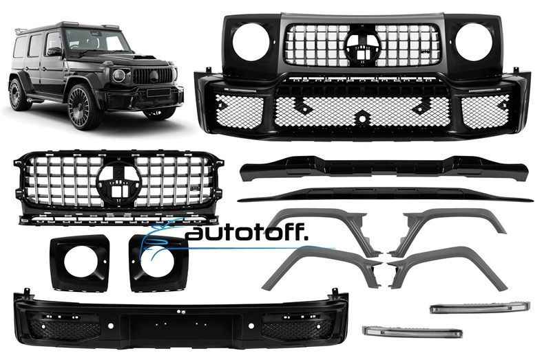 Pachet exterior compatibil cu Mercedes G-Class W465 (2024+) BRB Design