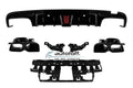 Difuzor bara spate Mercedes W205 C-Class (14-20) model BRABUS