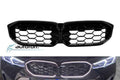 Grila iluminata compatibila cu BMW G20 G21 Facelift (2023+) Negru lucios cu LED