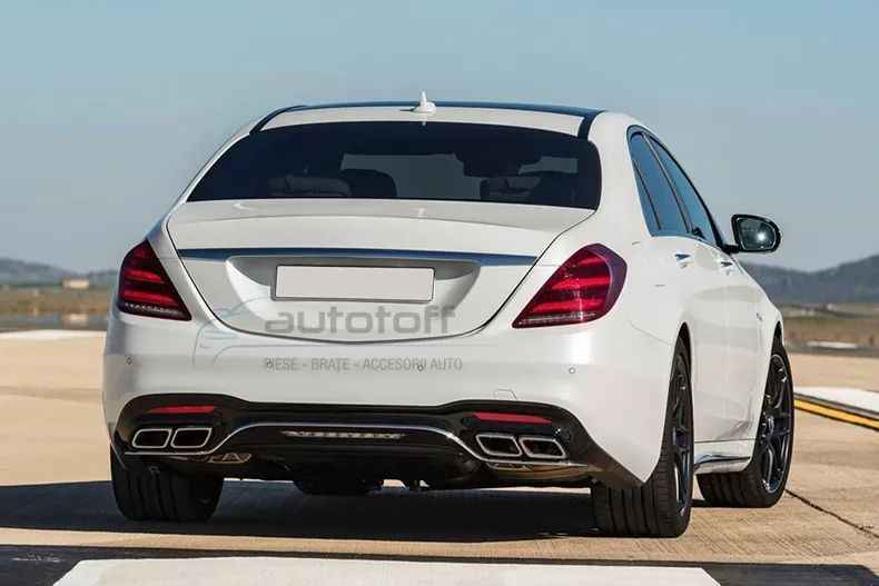 Difuzor S63 Design compatibil cu Mercedes S-Class W222 (2017-2020)