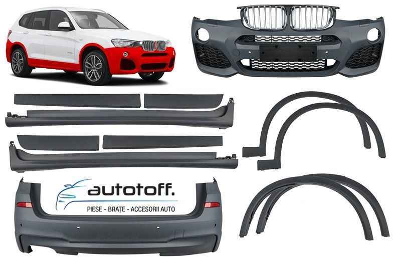 Pachet exterior BMW X3 F25 Facelift (2014+) M-Technik Design