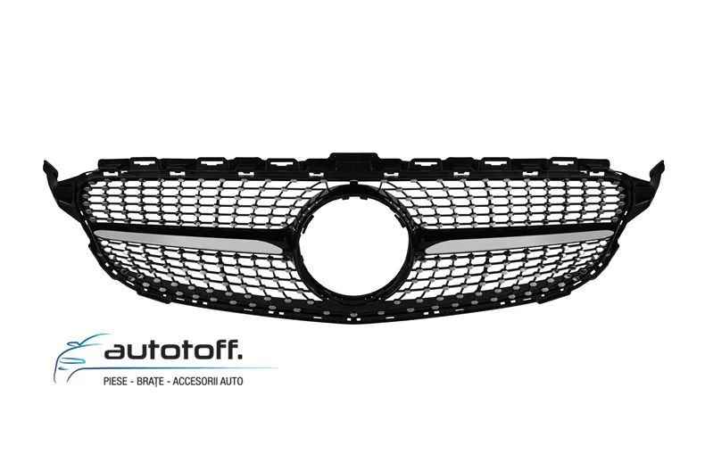 Grila centrala Mercedes C-Class W205 S205 C205 A205 (14-18) Diamond Design