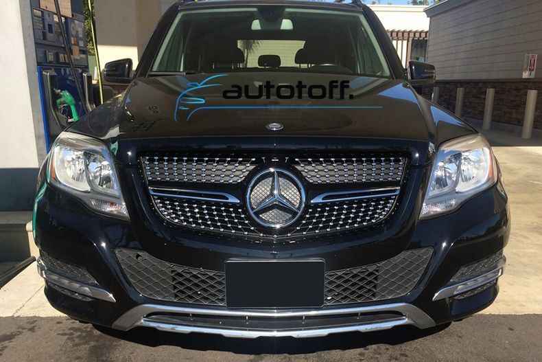Grila compatibila cu Mercedes GLK X204 Facelift (2013-2015) Diamond design