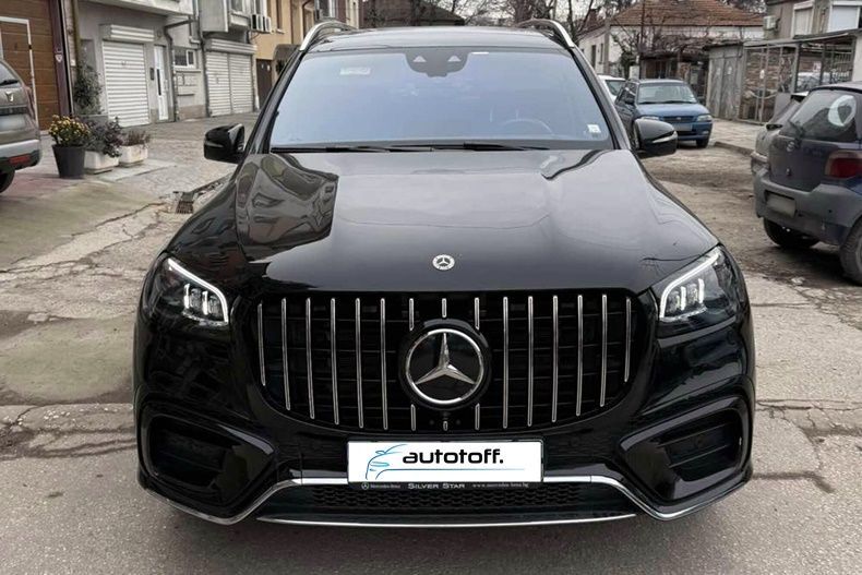 Grila centrala Mercedes GLS X167 Facelift (2023+) model GT Panamericana