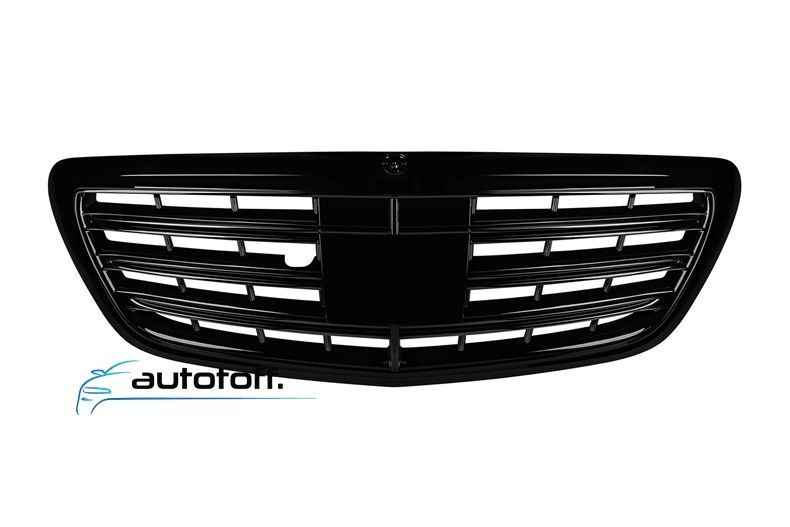 Grila Mercedes S-Class W222 (2013-2020) Black Facelift Design