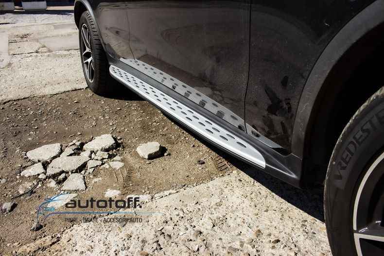 Trepte laterale din aluminiu MERCEDES BENZ GLC SUV X253 Coupe C253