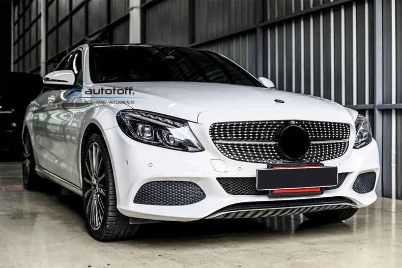 Grila centrala Mercedes C-Class W205 S205 C205 A205 (14-18) Diamond Design