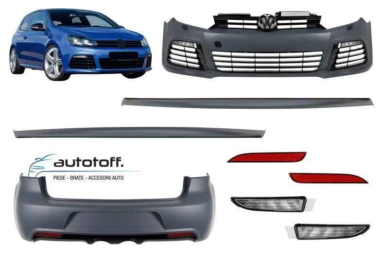 Pachet exterior compatibil VW Golf 6 Hatchback (08-13) R20 Design