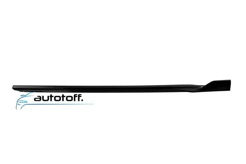 Prelungiri praguri compatibile cu BMW X3 G01 (17-21) Negru lucios