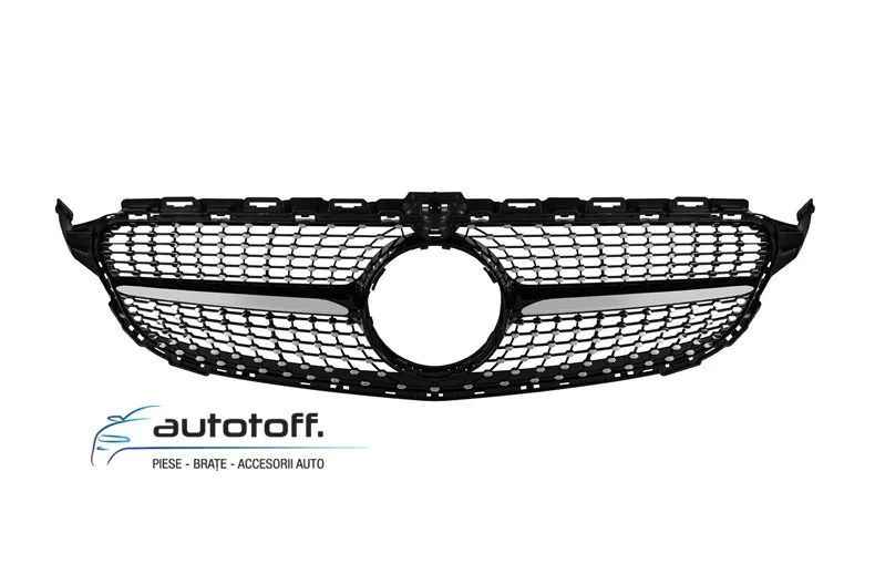 Grila centrala Mercedes C-Class W205 S205 C205 A205 (14-18) Diamond Design
