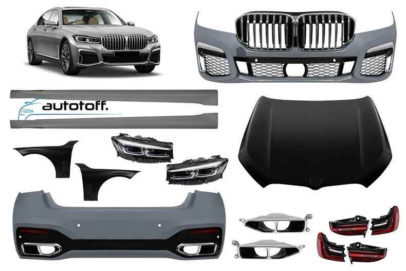 Body kit compatibil cu BMW Seria 7 G12 (16-19) Conversie la G12 Facelift