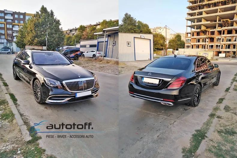 Pachet exterior compatibil Mercedes W222 Facelift (17-20) MBH Design