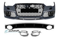 Pachet exterior compatibil cu Audi A7 4G Facelift S-Line (15-17) RS7 Design