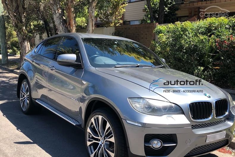 Praguri laterale din aluminiu BMW X6 E71 (08-15) - trepte laterale