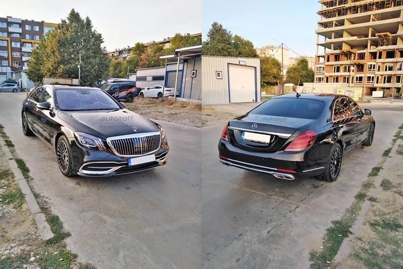 Pachet exterior Maybach Mercedes S-Class W222 Facelift (2017+)