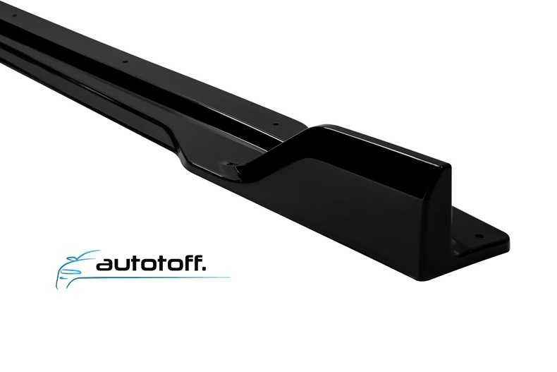 Prelungiri praguri compatibile cu BMW X3 G01 (17-21) Negru lucios