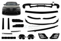 Pachet extensii prelungiri pentru Mercedes S-Class W223 (2020+) B Design