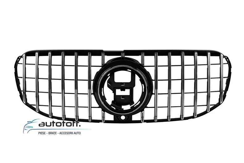 Grila Mercedes GLS X167 compatibila cu Mercedes GLS (2020-2023) GT Black Design