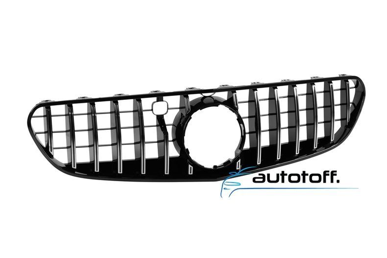 Grila centrala S-Coupe C217 A217 Facelift compatibila cu Mercedes (17-20) Panamericana Black