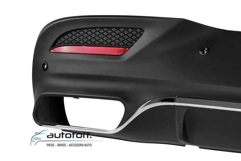 Difuzor bara spate Mercedes GLE Coupe C292 (15-18) GLE63 Chrome