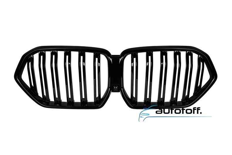 Grila dubla BMW X6 G06 compatibila cu BMW X6 (2020+) M Negru lucios