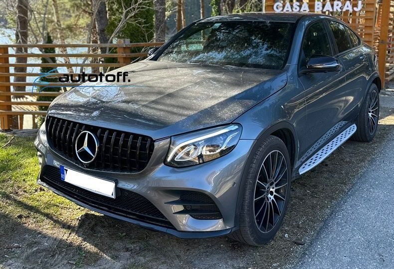 Grila Mercedes GLC X253 SUV compatibila cu GLC SUV (15-18) GT Panamericana Black