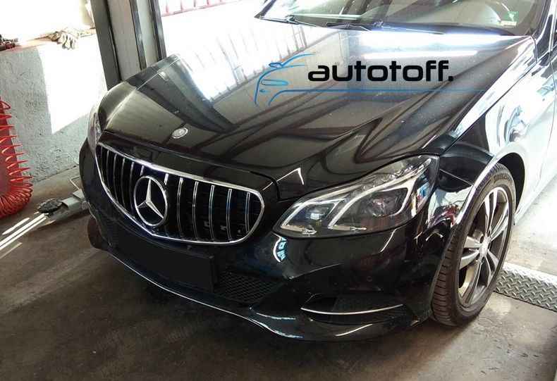 Grila Mercedes W212 S212 Facelift compatibila cu E-Class (13-15) GT Crom Design