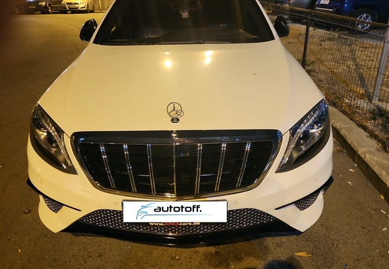 Grila compatibila cu Mercedes S-Class W222 (2013-2017) GT Design