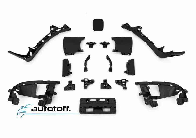Body kit compatibil cu Mercedes GLE W167 SUV (2019+) model GLE 53AMG Facelift 2024+