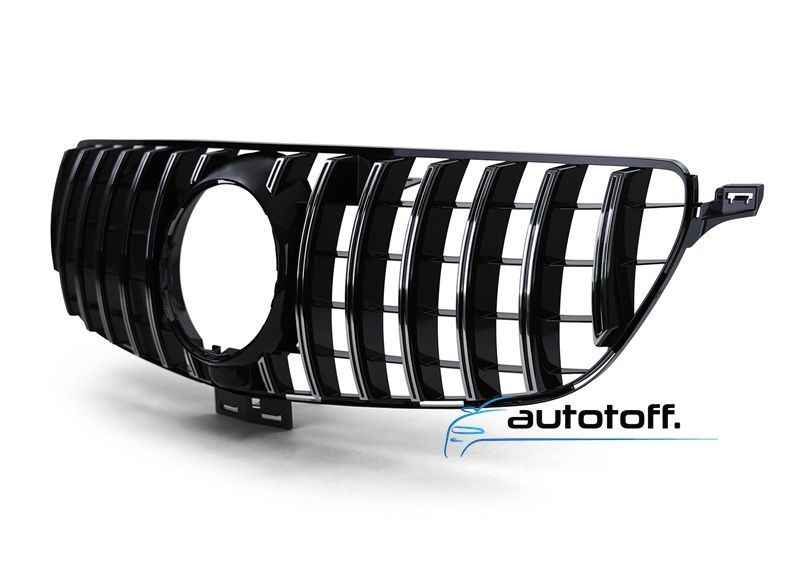 Grila Mercedes GLE W166 SUV compatibila cu Mercedes (15-19) Panamericana Crom Design