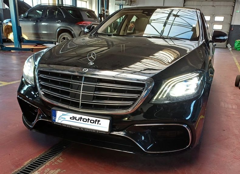Grila S-Class W222 compatibila cu Mercedes (13-20) model S63 S65 AMG