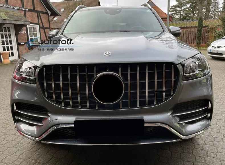 Grila Mercedes GLS X167 compatibila cu Mercedes GLS (2020-2023) GT Black Design