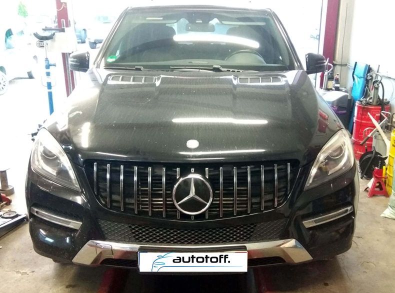 Grila radiator Mercedes ML W166 (12-15) model GT Panamericana