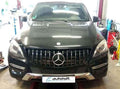 Grila centrala Mercedes ML W166 compatibila cu ML W166 (11-15) Panamericana Crom Design