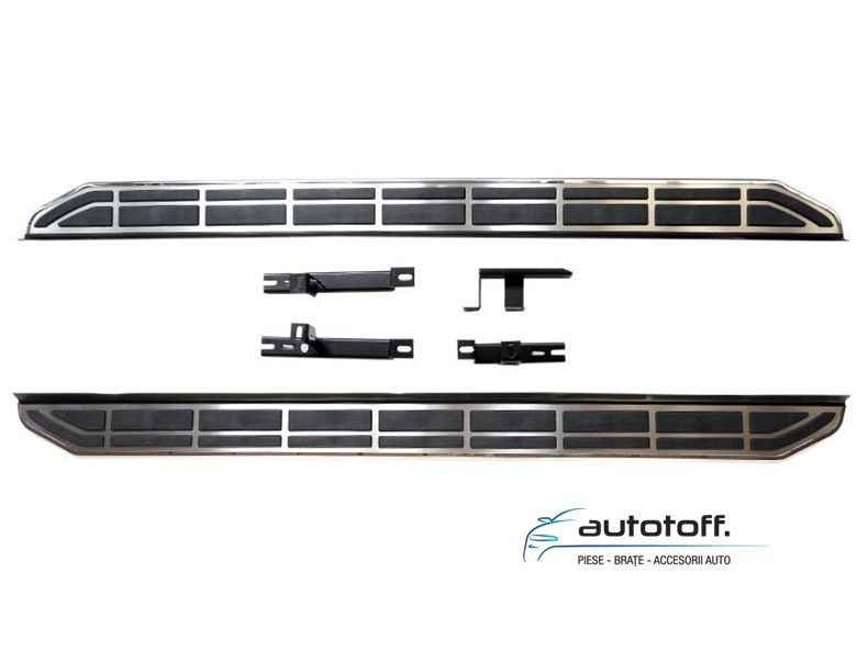 Praguri laterale Jeep Grand Cherokee (10-17) trepte aluminiu