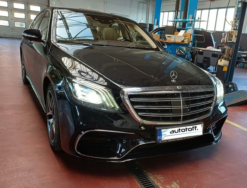 Grila S-Class W222 compatibila cu Mercedes (13-20) model S63 S65 AMG