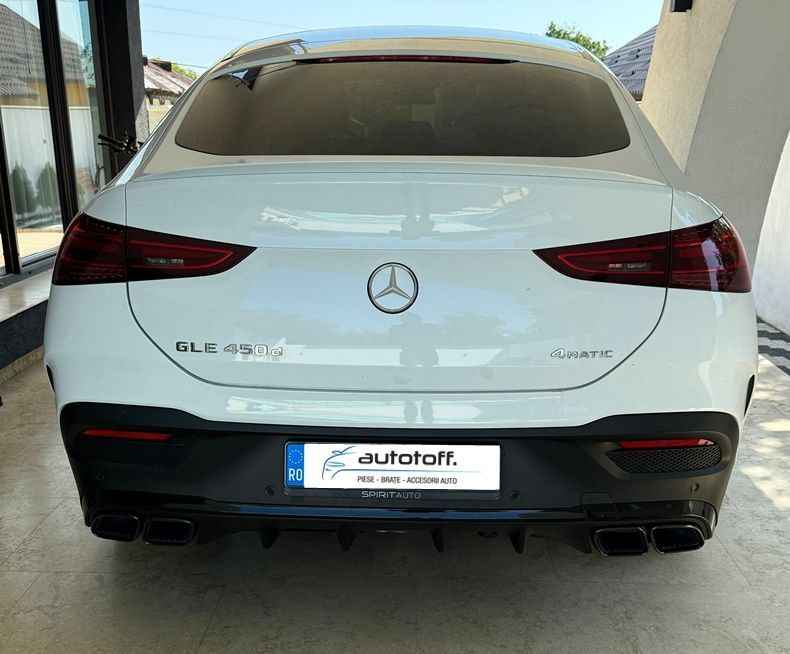 Difuzor GLE Coupe C167 compatibil cu Mercedes (2020+) 63 AMG Black Design