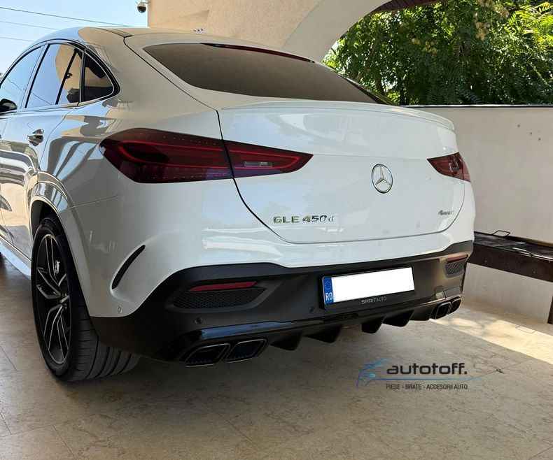 Difuzor GLE Coupe C167 compatibil cu Mercedes (2020+) 63 AMG Black Design