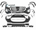 Body kit compatibil cu Mercedes GLE W167 SUV (2019+) model GLE 53AMG Facelift 2024+