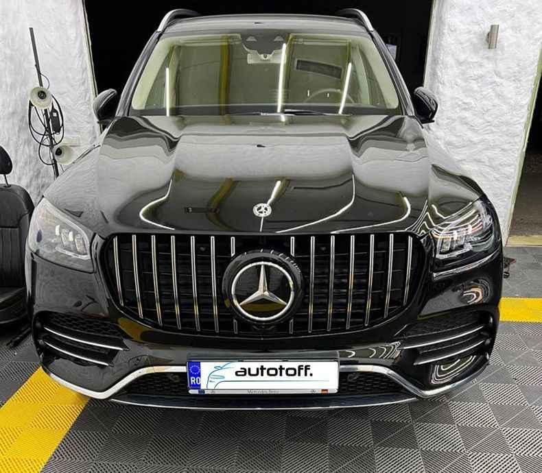 Grila Mercedes Benz compatibila cu GLS X167 (2020+) GT Crom Panamericana