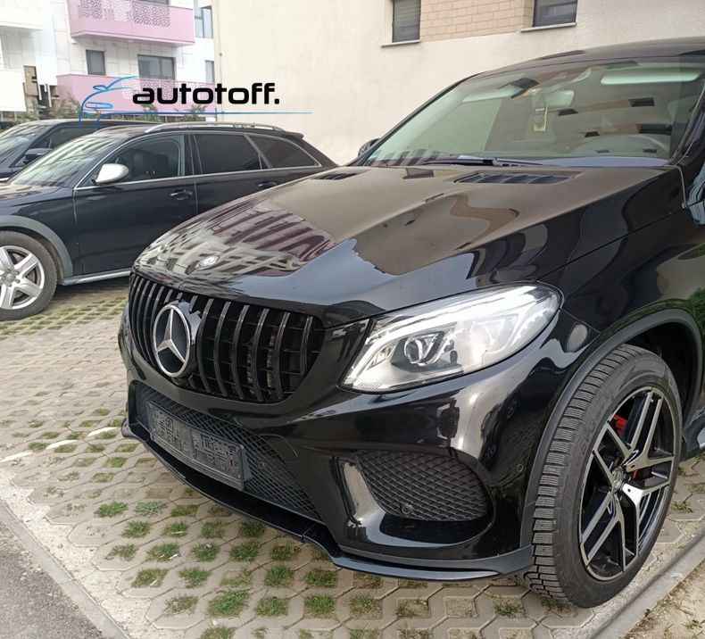 Grila centrala GLE Coupe C292 compatibila cu Mercedes (15-19) Panamericana Black Design