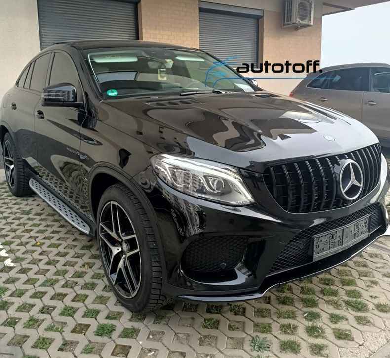 Grila centrala GLE Coupe C292 compatibila cu Mercedes (15-19) Panamericana Black Design