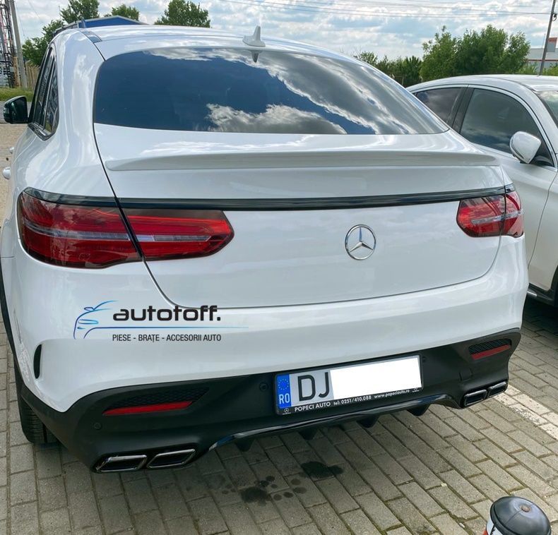 Difuzor Mercedes GLE Coupe compatibil cu GLE C292 (15-18) GLE63 Design Full Black