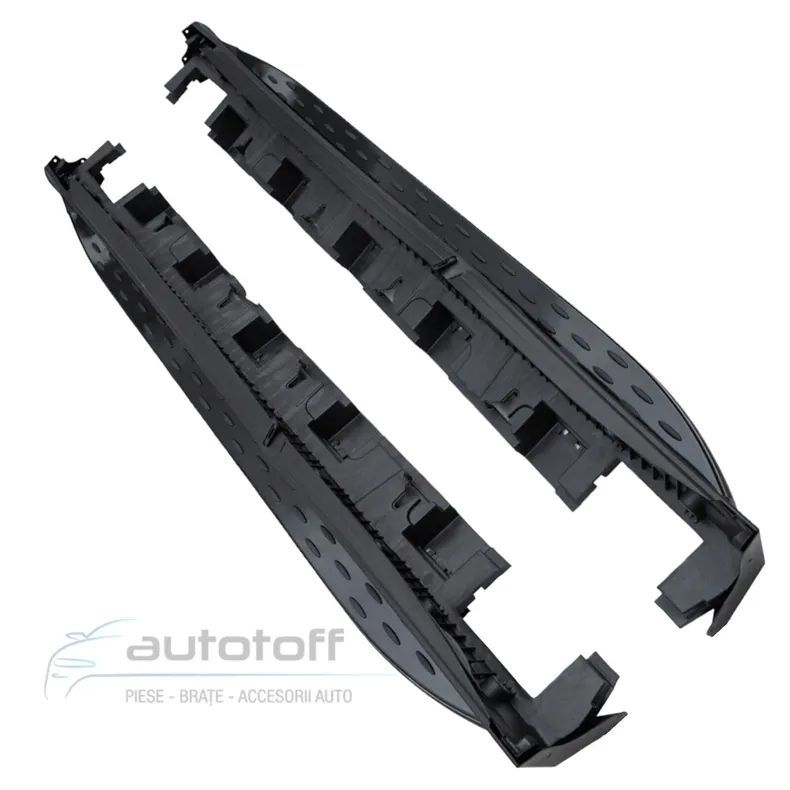 Praguri laterale Mercedes ML W166 GLE W166 (11-18) din aluminiu BLACK DESIGN
