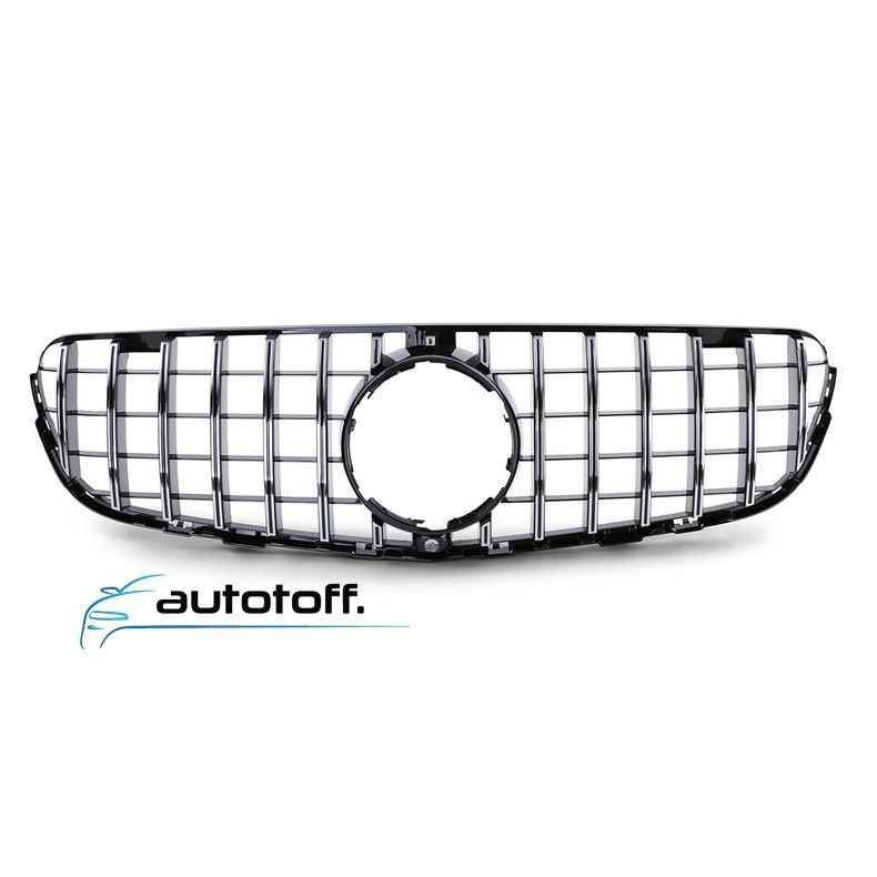 Grila centrla GLC X253 C253 compatibila cu Mercedes (15-18) Panamericana Crom Design