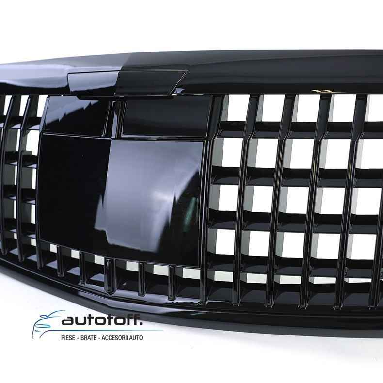 Grila Mercedes W222 compatibila cu S-Class (13-20) Negru lucios MBH