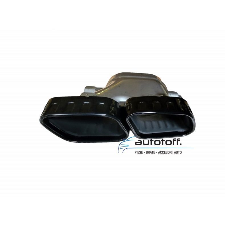 Difuzor bara spate Mercedes W213 E-Class (16-22) 63AMG Full negru lucios
